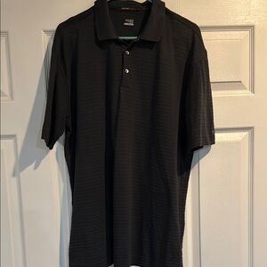 Nike Black Performance Polo Shirt Tiger Woods Collection